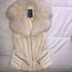 Veste sans manche GUESS XS Fourrure Synthétique